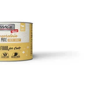 Sparpaket 6 x 200 g Mac's Monoprotein Sensitive Pute Adult Katzen Nassfutter Preisknaller